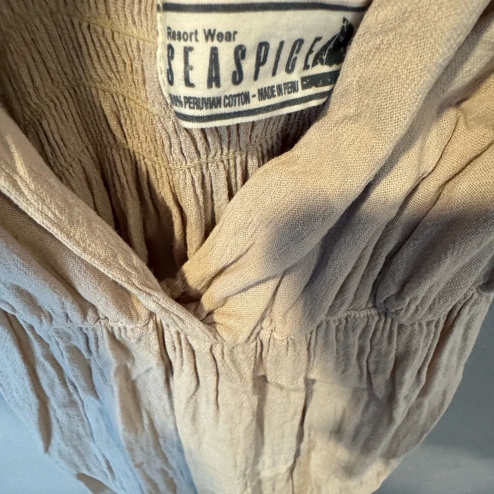 Seaspice Beige Maxi Dress - Picture 5 of 5